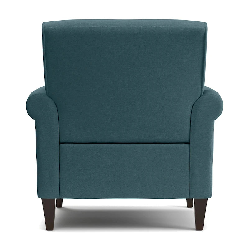 Transitional Upholstered Arm Chair with Nailhead Trim Taupe Grey Charcoal