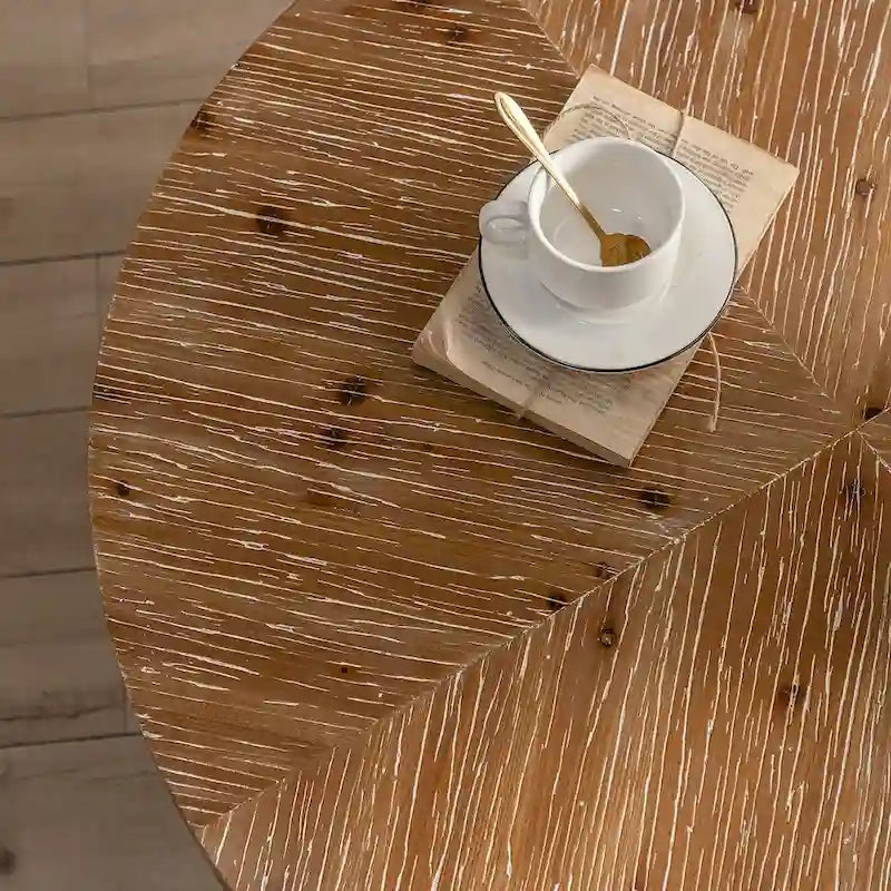 31.29Modern Retro Splicing Round Coffee Table