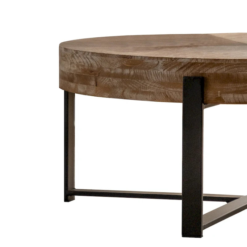31.29Modern Retro Splicing Round Coffee Table